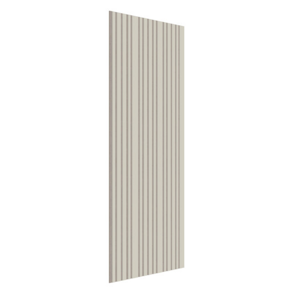 Akoestisch Wandpaneel Beige 260x60 cm – Gemixte Stijl & Makkelijke Montage