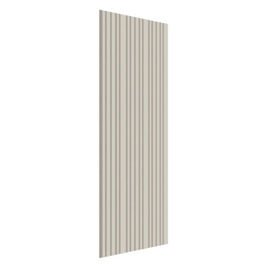 Akoestisch Wandpaneel Beige 260x60 cm – Gemixte Stijl & Makkelijke Montage