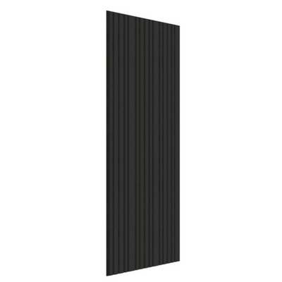 Akoestisch Wandpaneel Black On Black 260x60 cm – Gemixte Stijl & Makkelijke Montage