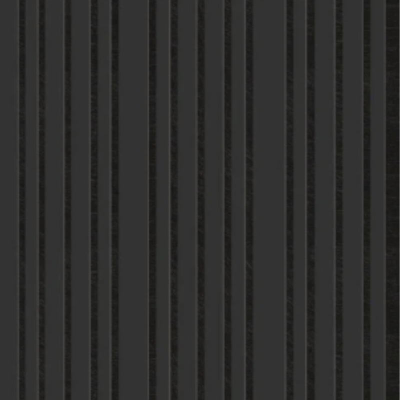 Akoestisch Wandpaneel Black On Black 260x60 cm – Gemixte Stijl & Makkelijke Montage