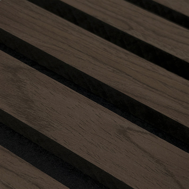 Akoestische Panelen Hout Dark Walnut | 250CM x 60CM