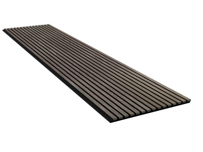 Akoestische Panelen Hout Dark Walnut | 250CM x 60CM