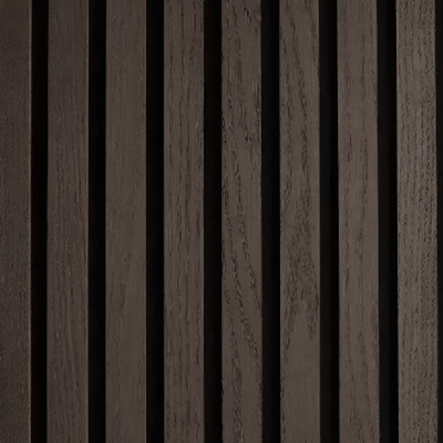 Akoestische Panelen Hout Dark Walnut | 250CM x 60CM