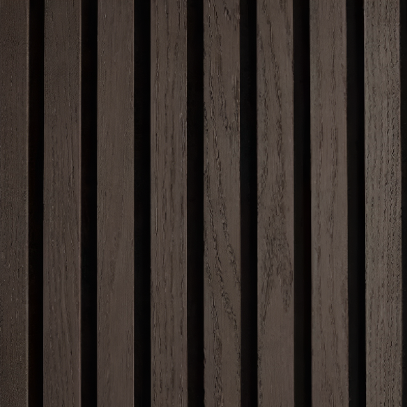 Akoestische Panelen Hout Dark Walnut | 250CM x 60CM