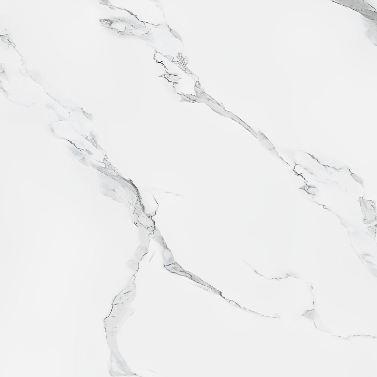 Wandpaneel Pvc MarmerPlaat Hoogglans Wit Marble  | 280x122x0.3 | Waterbestendig