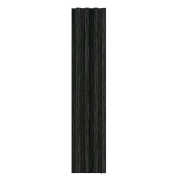 WPC Wandpanelen Zwart Eiken – Kunststof Houtlook – 250x16,9 cm Wandbekleding voor Binnen en Buiten