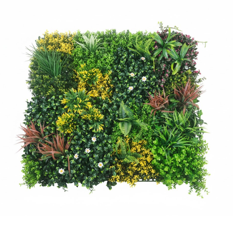 Kunsthaag Mos Paneel – Tropical Bloom 100x100