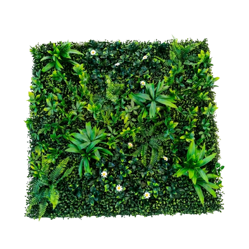 Kunsthaag Mos Paneel – Jungle Green 100×100