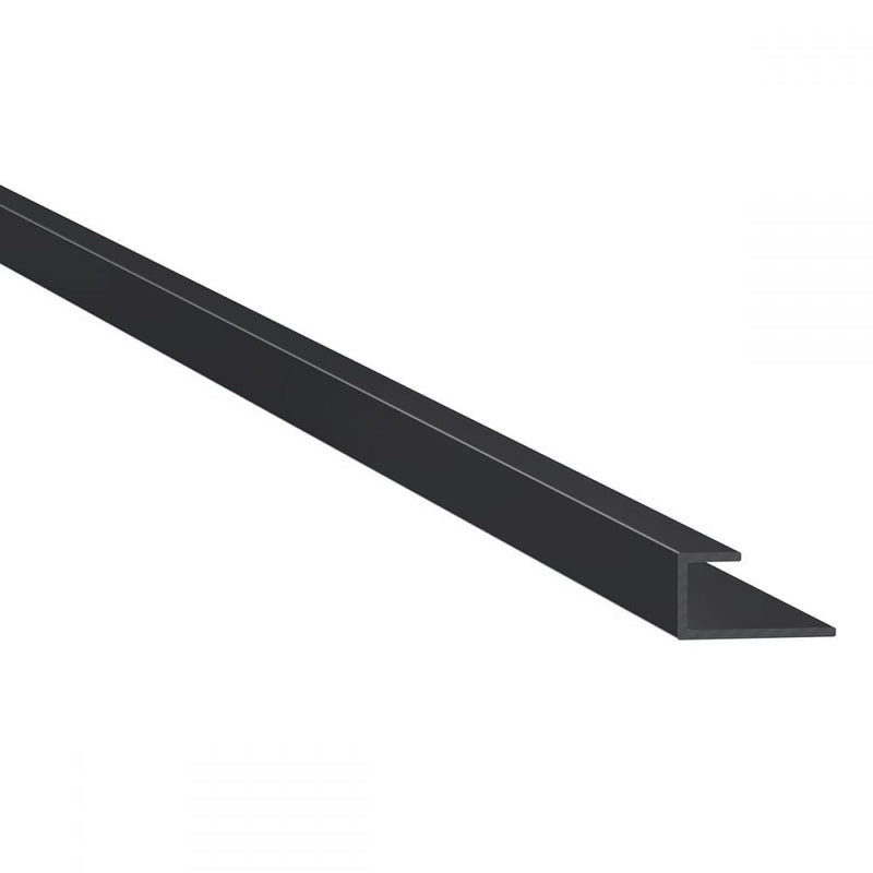 Eindprofiel voor PVC Wandpanelen – Zwart, Zilver of Goud